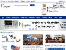 Tablet Screenshot of logicbus.com.mx